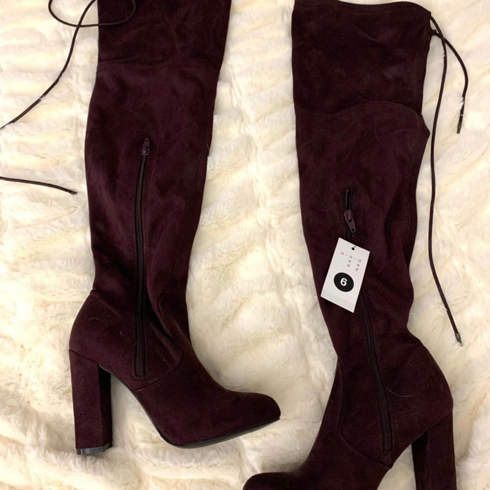 A New Day Burgundy Boots